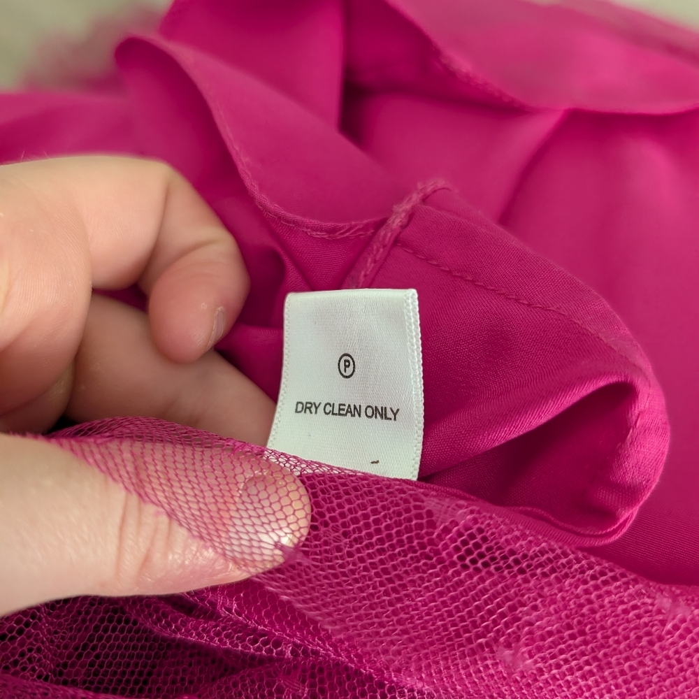 Ivy City Co Whimsical Maxi Dress in fuschia - Picture 6 of 7